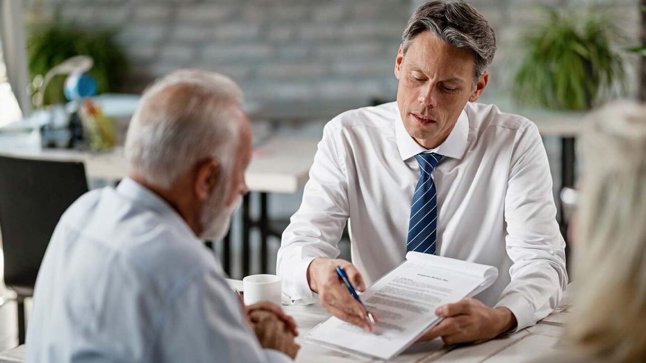 Consultant reviewing research